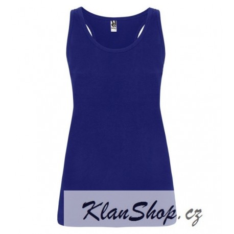Dámské tílko bez potisku Roly - Tmavě modré