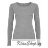 Dámské tričko s dlouhým rukávem Roly - Šedé