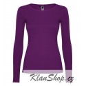 Dámské tričko s dlouhým rukávem Roly - Fialové