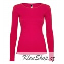 Dámské tričko s dlouhým rukávem Roly - Růžové
