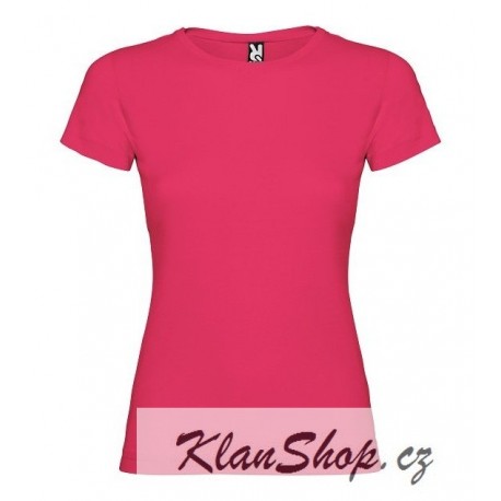 Dámské tričko s krátkým rukávem Roly - Tmavě růžové