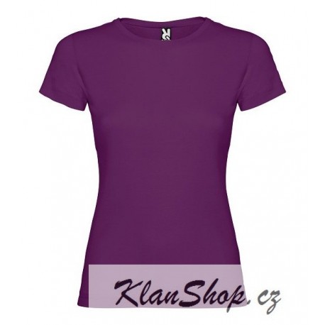 Dámské tričko s krátkým rukávem Roly - Fialové