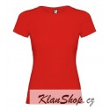 Dámské tričko s krátkým rukávem Roly - Červené