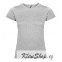 Dámské tričko s krátkým rukávem Roly - Šedé