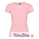 Dámské tričko s krátkým rukávem Roly - Růžové