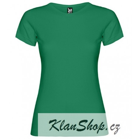 Dámské tričko s krátkým rukávem Roly - Zelené