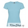 Dámské tričko s krátkým rukávem Roly - Světle modré