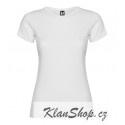 Dámské tričko s krátkým rukávem Roly - Bílé