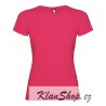 Dětské dívčí tričko bez potisku Roly - Růžové