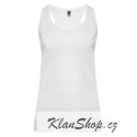Dětské dívčí tílko bez potisku Roly - Bílé