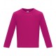 Dětské tričko s dlouhým rukávem 6M-24M - Růžové