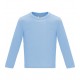 Dětské tričko s dlouhým rukávem 6M-24M - Světle modré