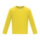 Dětské tričko s dlouhým rukávem 6M-24M - Žluté