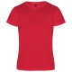 Dětské sportovní tričko bez potisku Roly - Červené