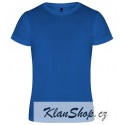 Dětské sportovní tričko bez potisku Roly - Modré