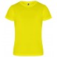 Dětské sportovní tričko bez potisku Roly - Žluté