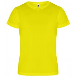 Dětské sportovní tričko bez potisku Roly - Žluté