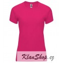 Dámské fitness tričko bez potisku Roly - Růžové