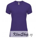 Dámské fitness tričko bez potisku Roly - Tmavě fialové