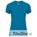 Dámské fitness tričko bez potisku Roly - Modré