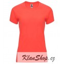 Dámské fitness tričko bez potisku Roly - Korálové