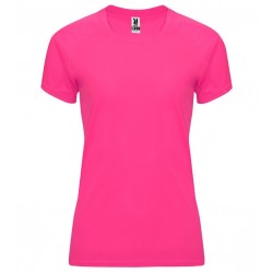 Dámské fitness tričko bez potisku Roly - Růžové