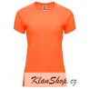 Dámské fitness tričko bez potisku Roly - Oranžové