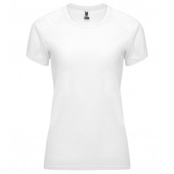 Dámské fitness tričko bez potisku Roly - Bílé