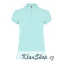 Dámská polokošile bez potisku Roly - Mentolová