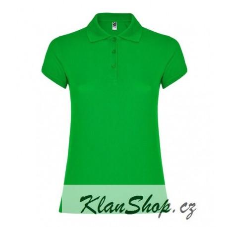 Dámská polokošile bez potisku Roly - Zelená