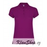 Dámská polokošile bez potisku Roly - Purpurová