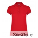 Dámská polokošile bez potisku Roly - Červená