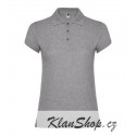 Dámská polokošile bez potisku Roly - Šedá