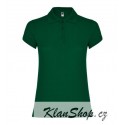 Dámská polokošile bez potisku Roly - Tmavě zelená