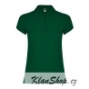 Dámská polokošile bez potisku Roly - Tmavě zelená