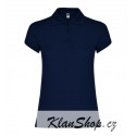 Dámská polokošile bez potisku Roly - Tmavě modrá