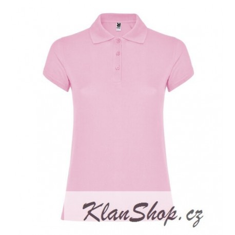 Dámská polokošile bez potisku Roly - Růžová