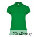 Dámská polokošile bez potisku Roly - Zelená