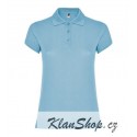 Dámská polokošile bez potisku Roly - Světle modrá