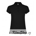 Dámská polokošile bez potisku Roly - Černá