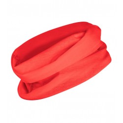Multifunkční šátek bez potisku - Červený