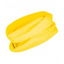 Multifunkční šátek bez potisku - Žlutý