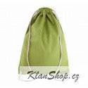 Bavlněný vak se šnůrkou - Limetkový