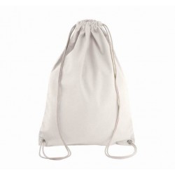 Bavlněný vak se šnůrkou - Béžový