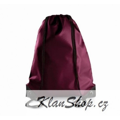 Vak se šňůrkou - Vínový