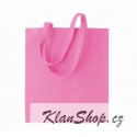 Bavlněná taška bez potisku - Růžová