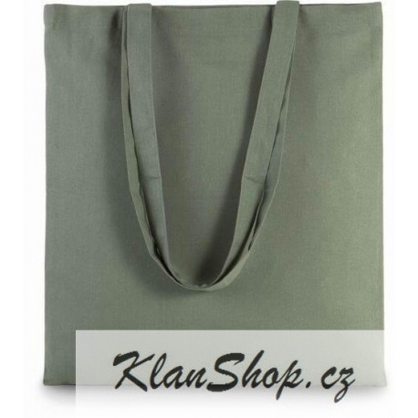 Bavlněná taška bez potisku - Olivová