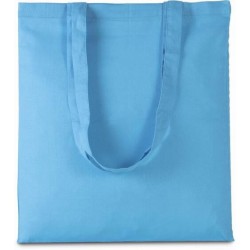 Bavlněná taška bez potisku - Lagunově modrá