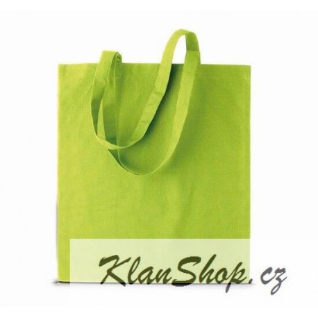 Bavlněná taška bez potisku - Limetková