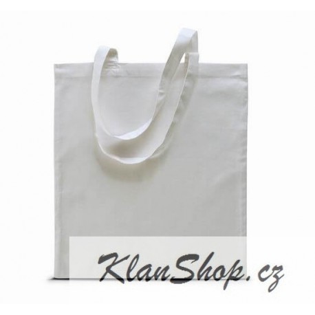Bavlněná taška bez potisku - Bílá